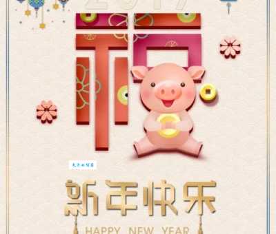 猪年必备祝福语 关于猪的吉祥话送给亲朋好友