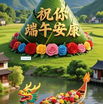 端午节美好寓意与祝福：浓情粽香，平安吉祥，祝你端午安康！