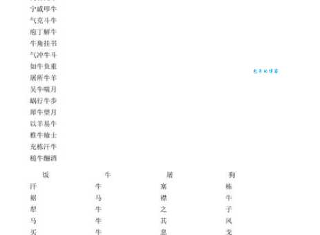 目无全牛成语的意思是什么新手必看解析