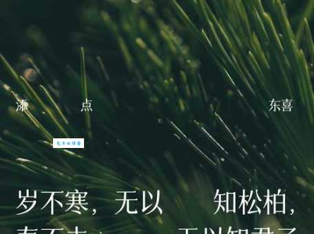 松柏后凋的意思你知道吗 一分钟搞懂它