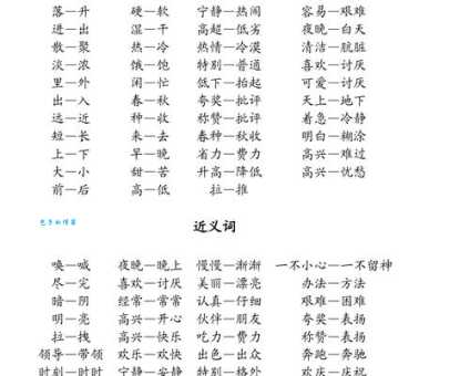 轻于鸿毛的近义词有哪些？这些词表达同样的意思！