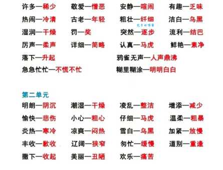 预兆的反义词是哪个？别再傻傻分不清楚了！