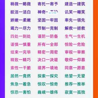 溃败的近义词有哪些?这些词语让你更懂表达!