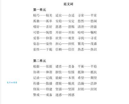 搬运的近义词大盘点！这些替换词赶紧收藏！