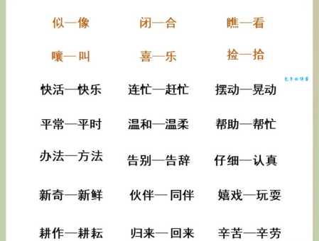 欢悦的近义词是什么?这些词你一定用得上!