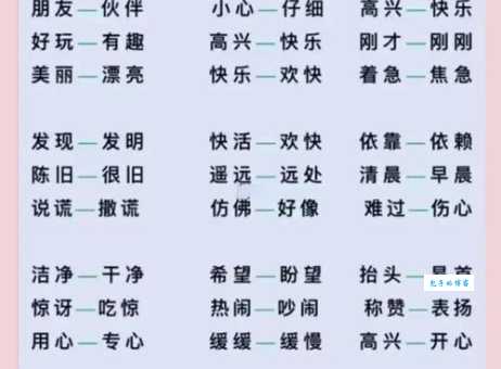 欢悦的近义词是什么?这些词你一定用得上!