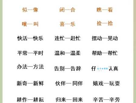 技巧的近义词是什么？这些词你都知道吗？